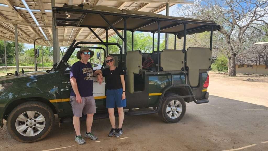 Game vehicles used by Sabie River Bush Lodge, Kruger National Park