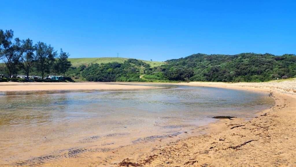 The Morgan Bay lagoon