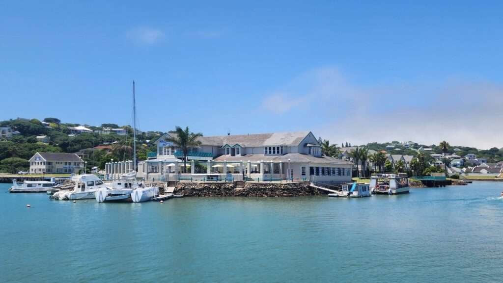 The royal Aflred marina in port alfred