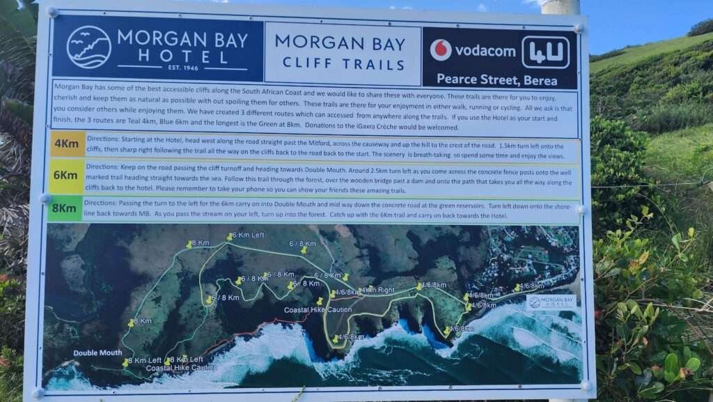 Hiking the Morgan Bay Cliffs: Trail Route Information