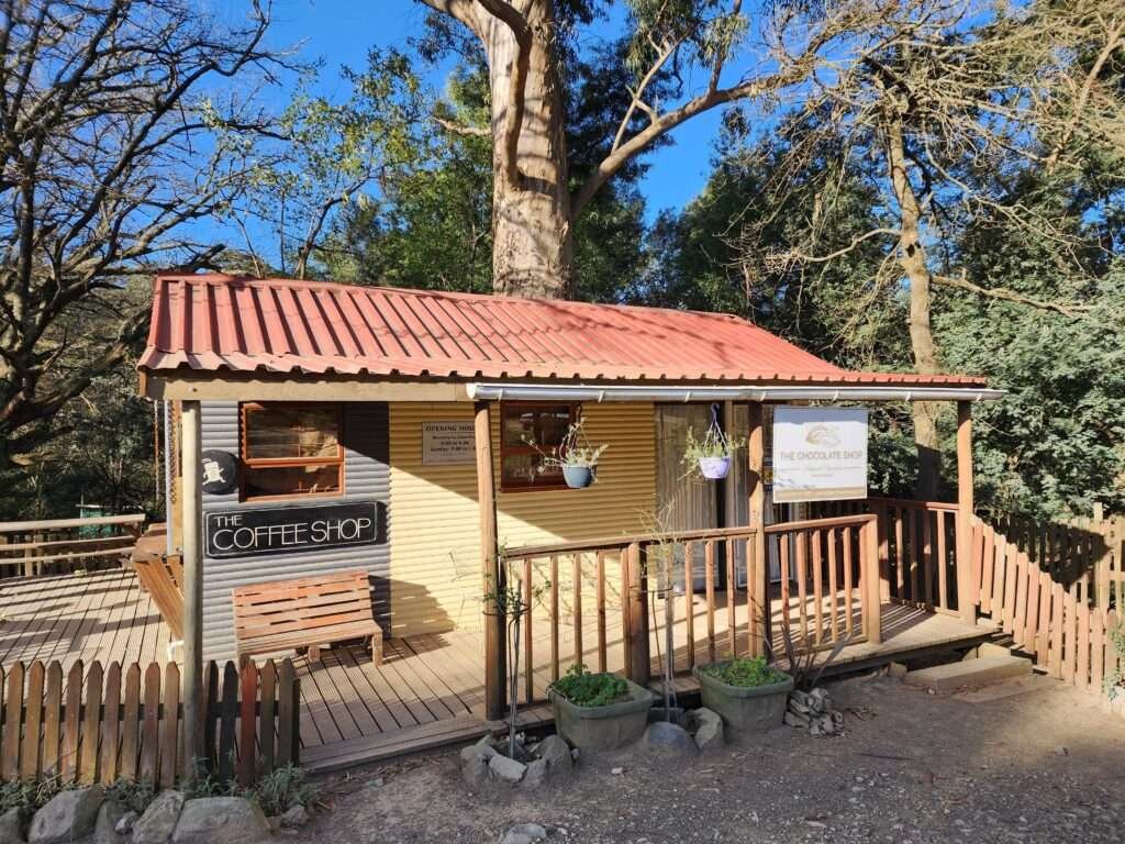 The chocolate shop in Hogsback