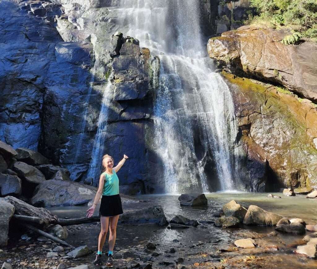 Madonna & Child waterfall in Hogsback