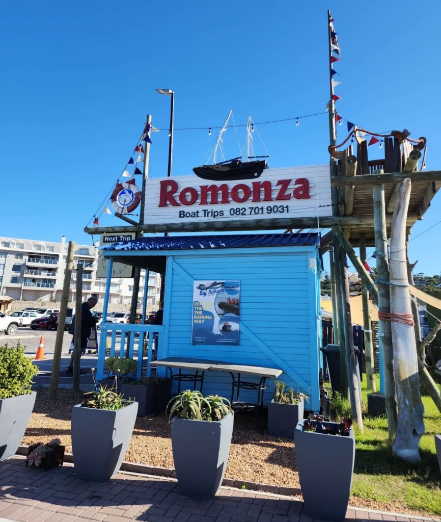 Romonza Boat Cruise office at Mossel Bay Harbor