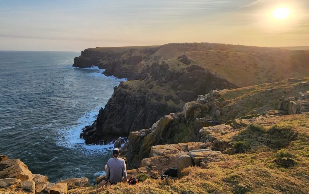 Morgan Bay Cliffs sunset